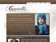 Tablet Screenshot of chiengorafibers.com